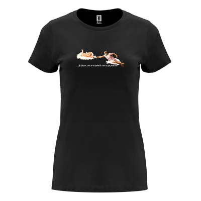 Tricou maneca scurta personalizat pentru femei Model 1